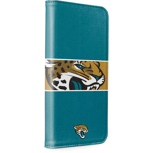 NFL Jacksonville Jaguars Zone Block iPhone 15 Pro Folio Case